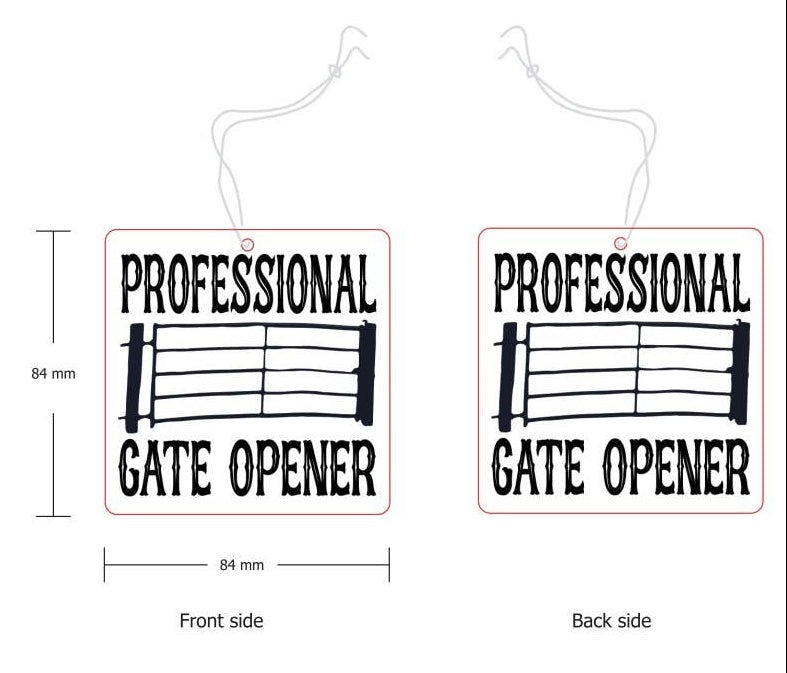 Professional Gate Opener Air Freshener