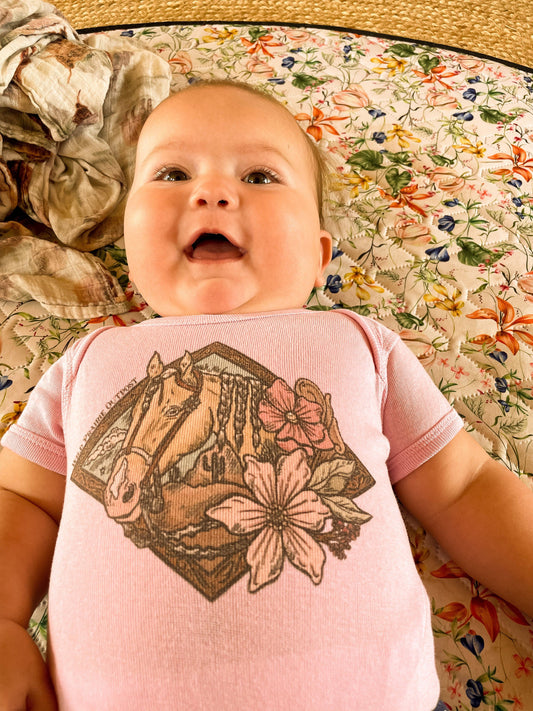 Pali Horse Baby Onesie