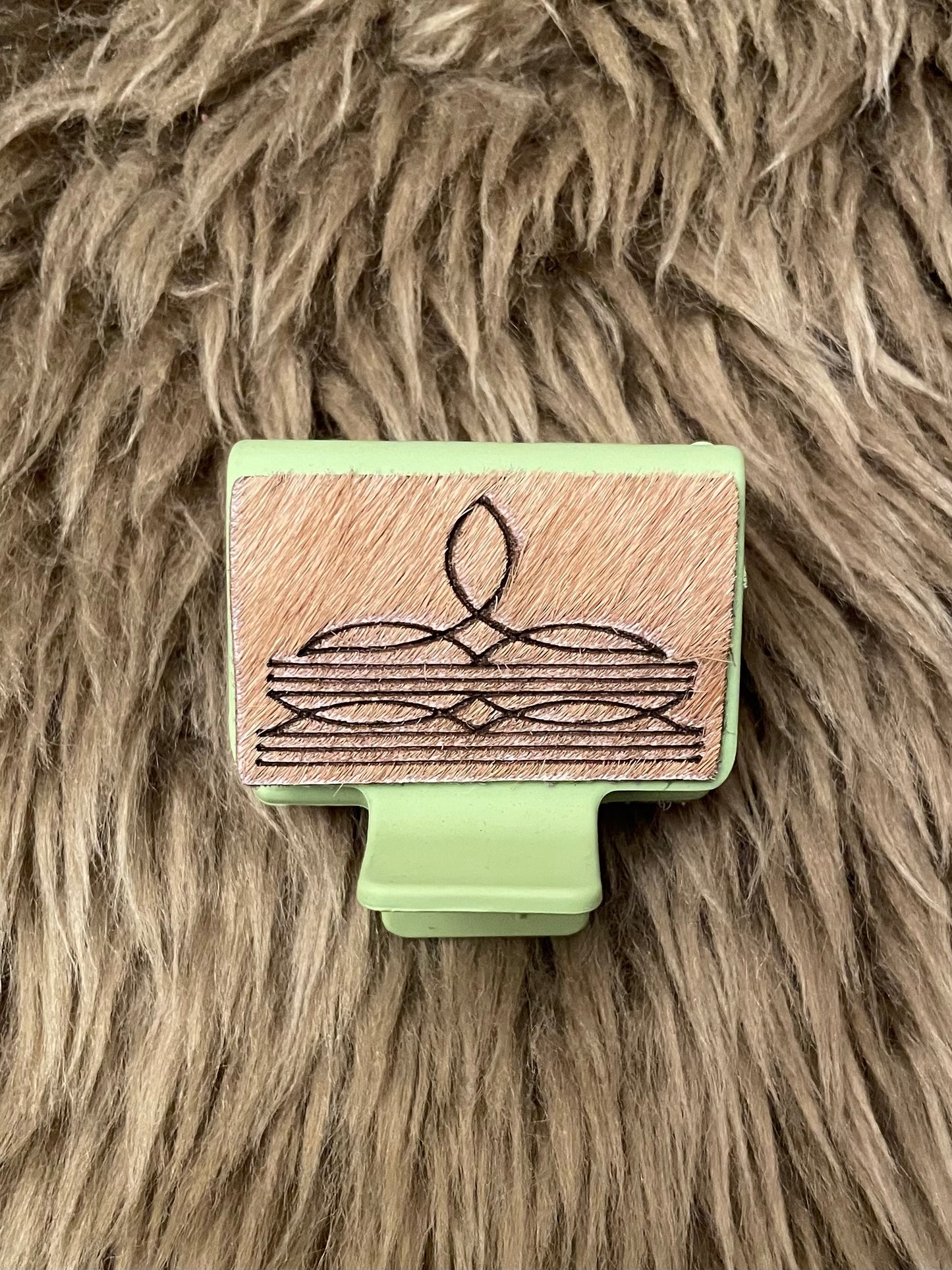 Boot Stitch Claw Clip