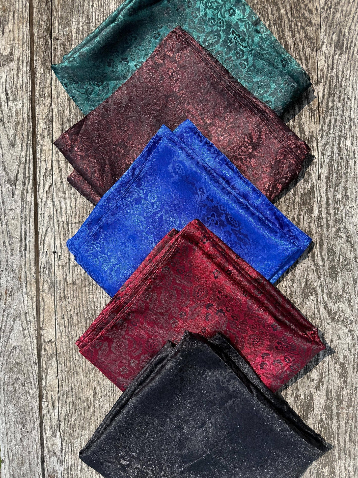 Floral Jacquard Wild Rags
