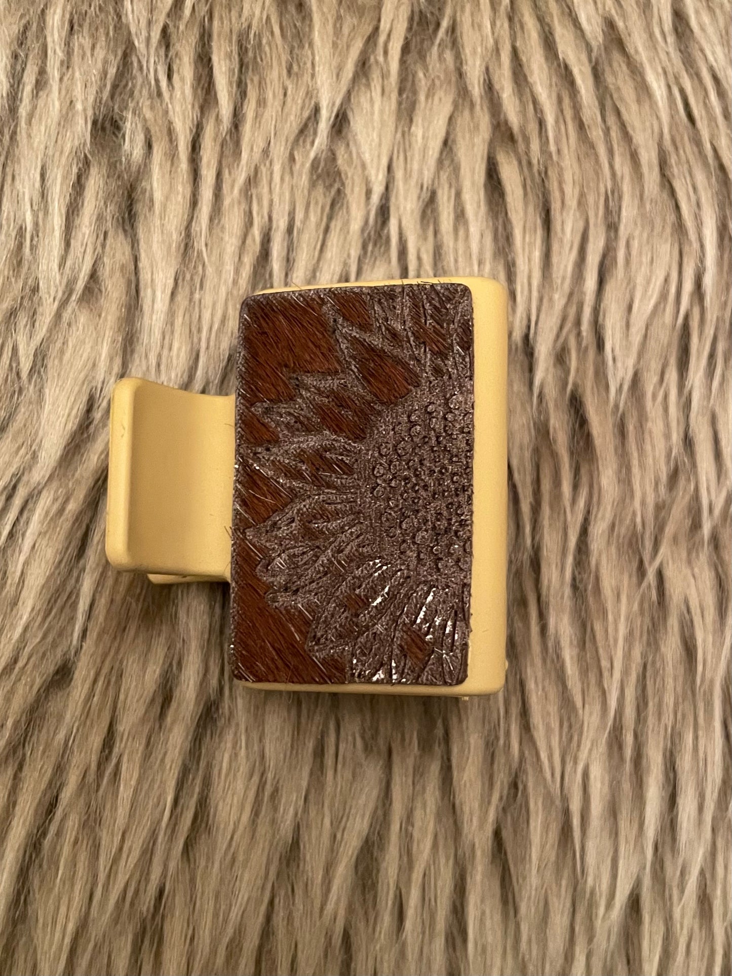 Sunflower Claw Clip