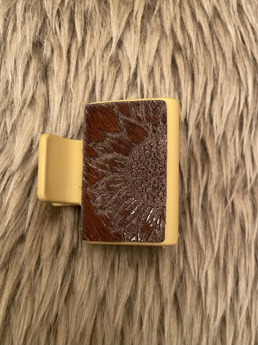Sunflower Claw Clip