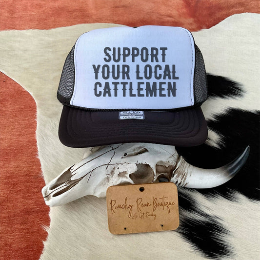 Support Your Local Cattlemen Hat