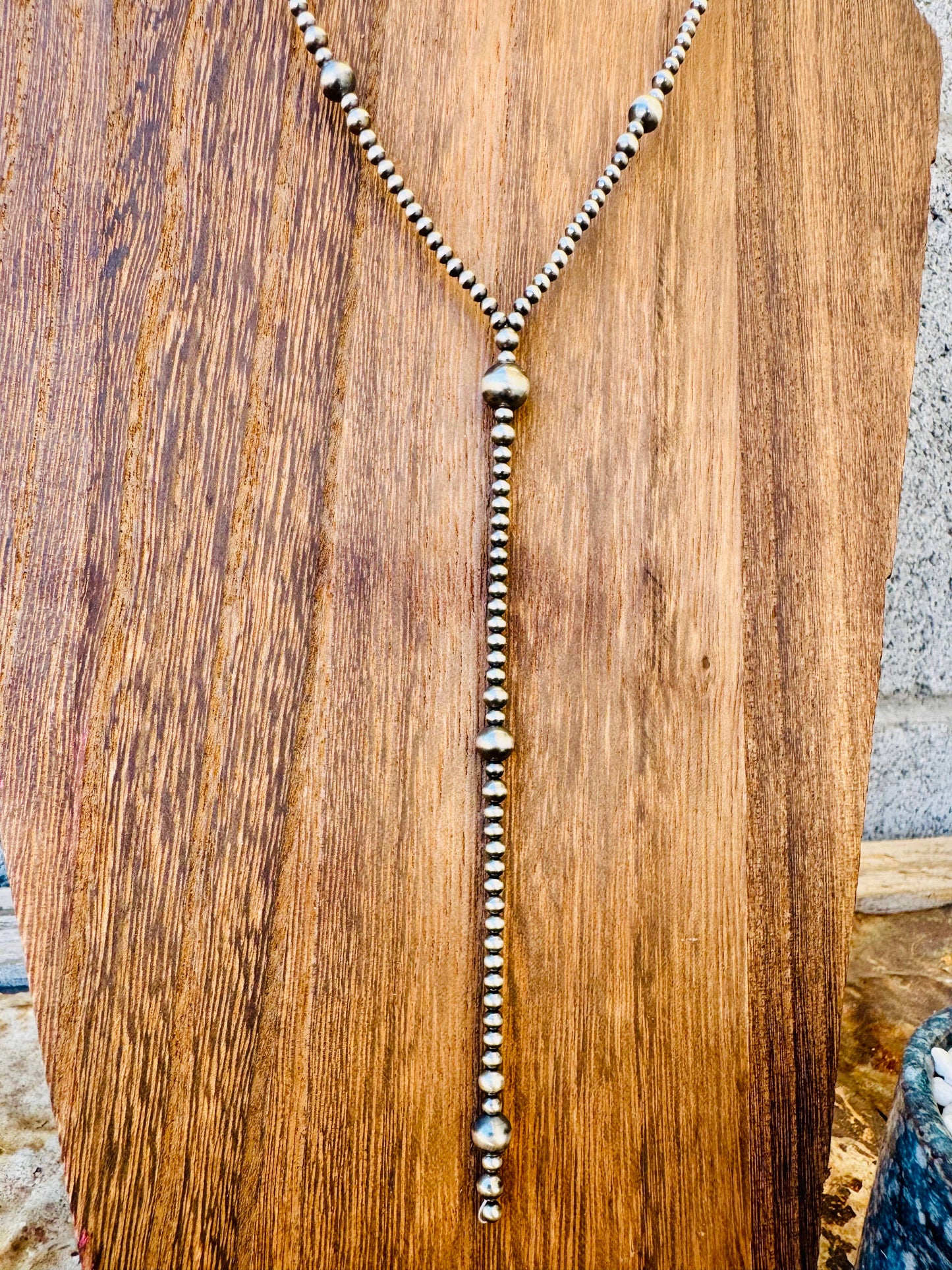 Navajo Pearl Lariat