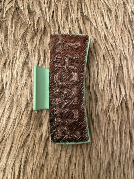 Punchy Claw Clip