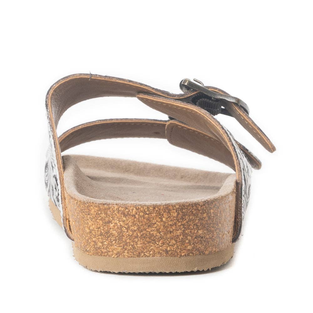 Mesa Scroll Sandals