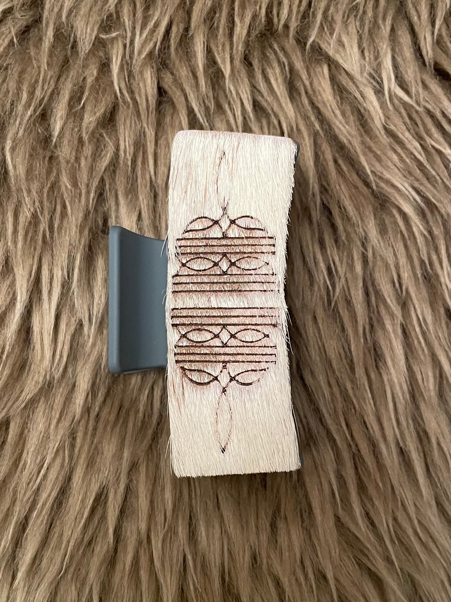 Boot Stitch Claw Clip