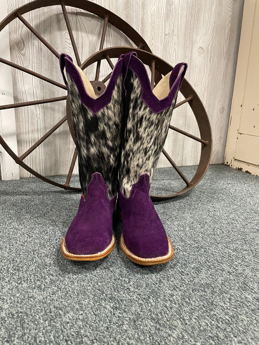 Purple Rancherr Boots - Size 8.5