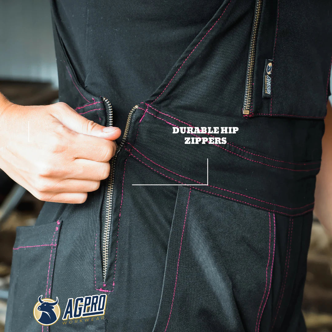 ChoreAll™ - AgPro Workwear® Women's Overalls - Onyx