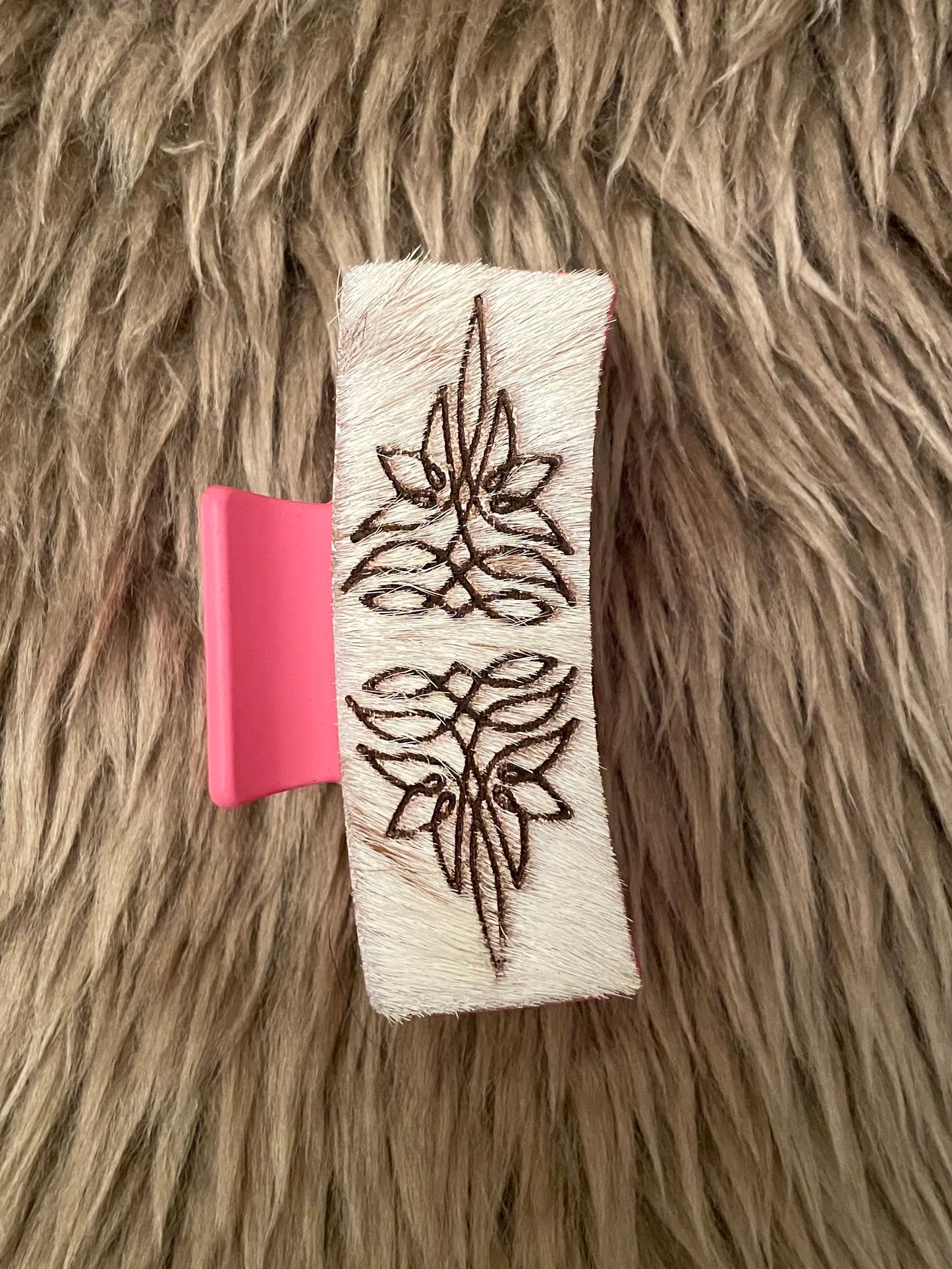 Boot Stitch Claw Clip