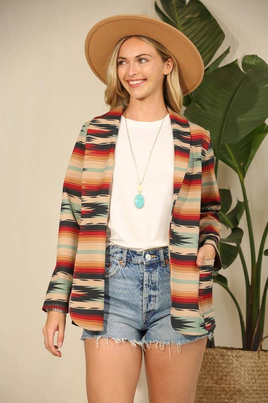 Southwest Aztec Blazer