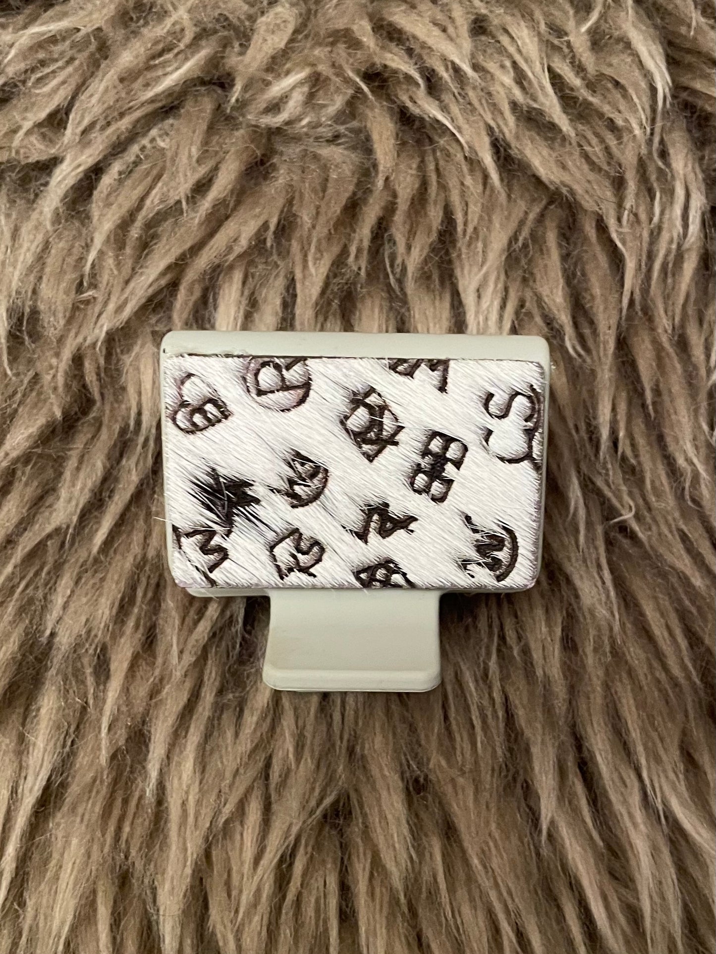 Brand Collage Claw Clip