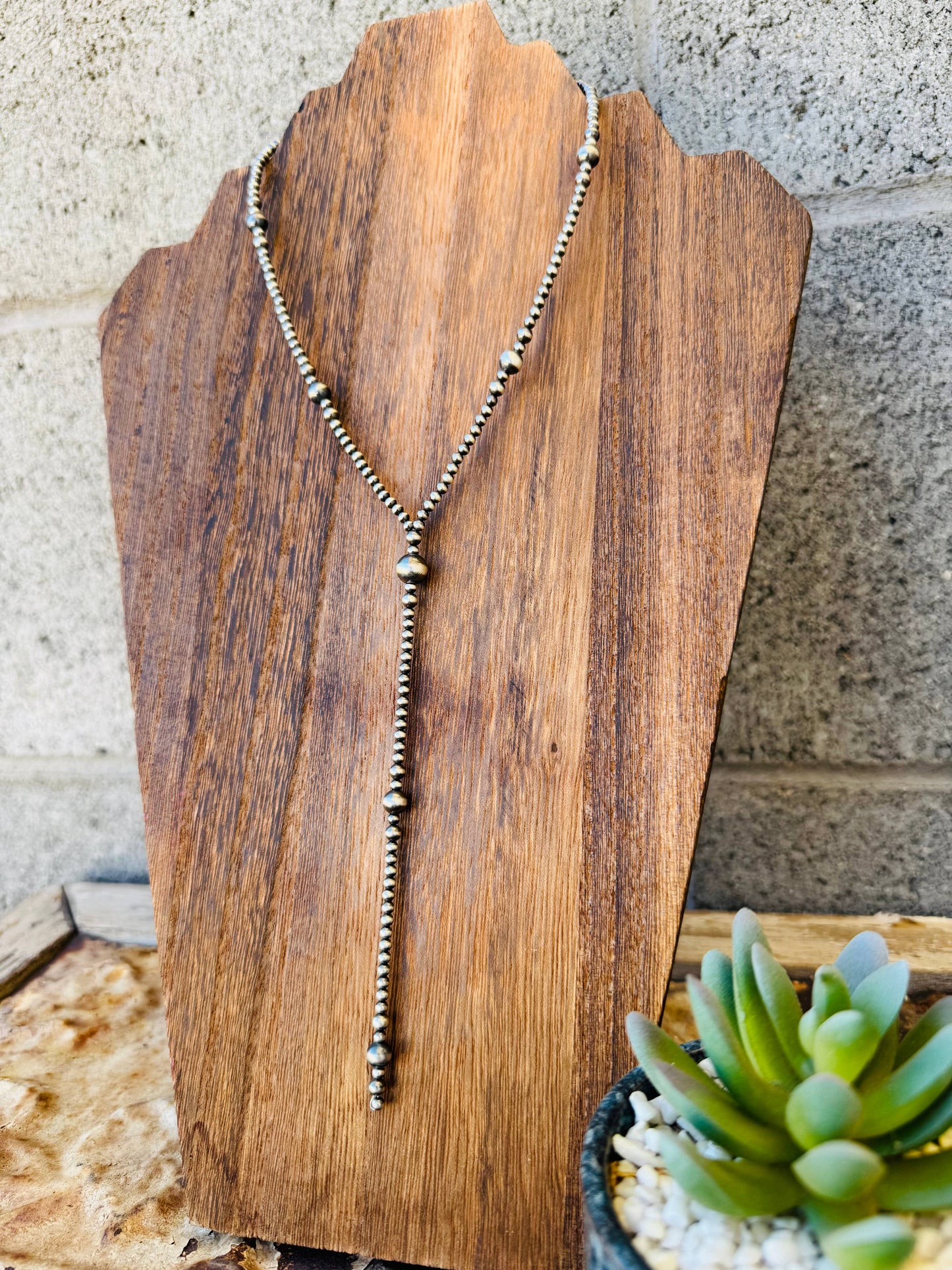Navajo Pearl Lariat