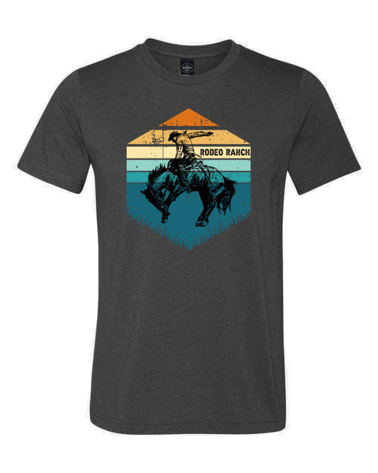 Rodeo Ranch Retro Sunset T-Shirt
