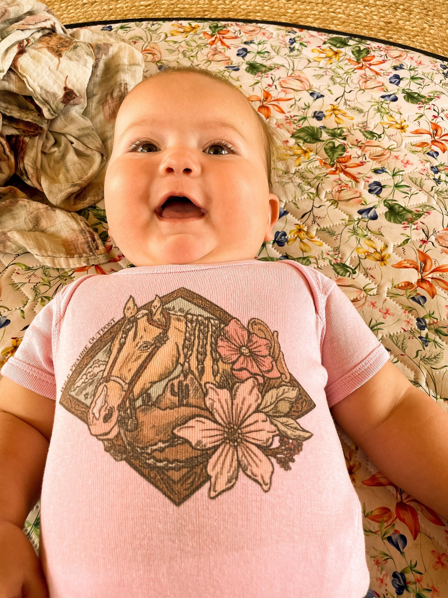 Pali Horse Baby Onesie