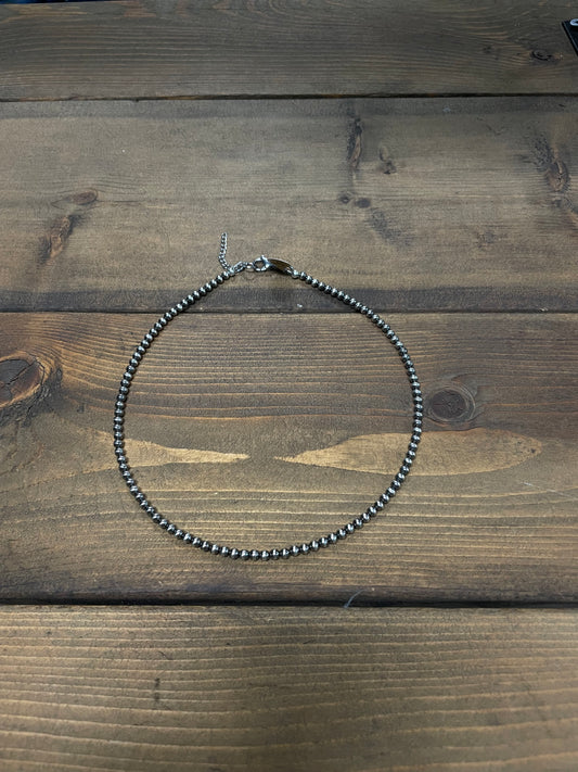 4mm Navajo Pearl Choker