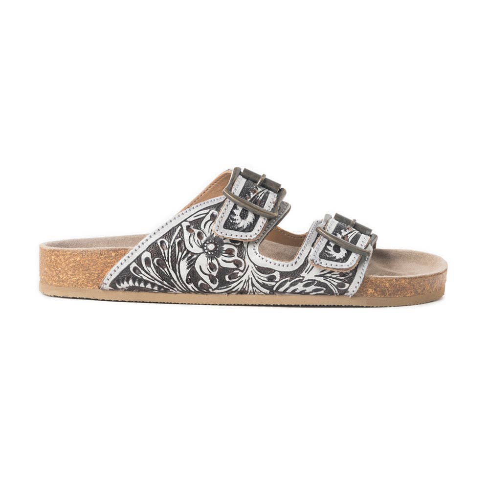 Mesa Scroll Sandals