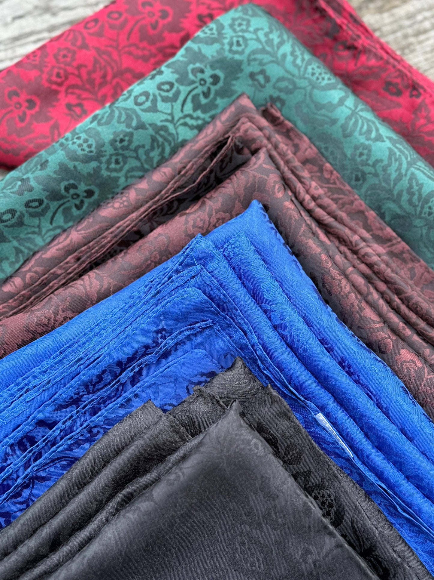 Floral Jacquard Wild Rags