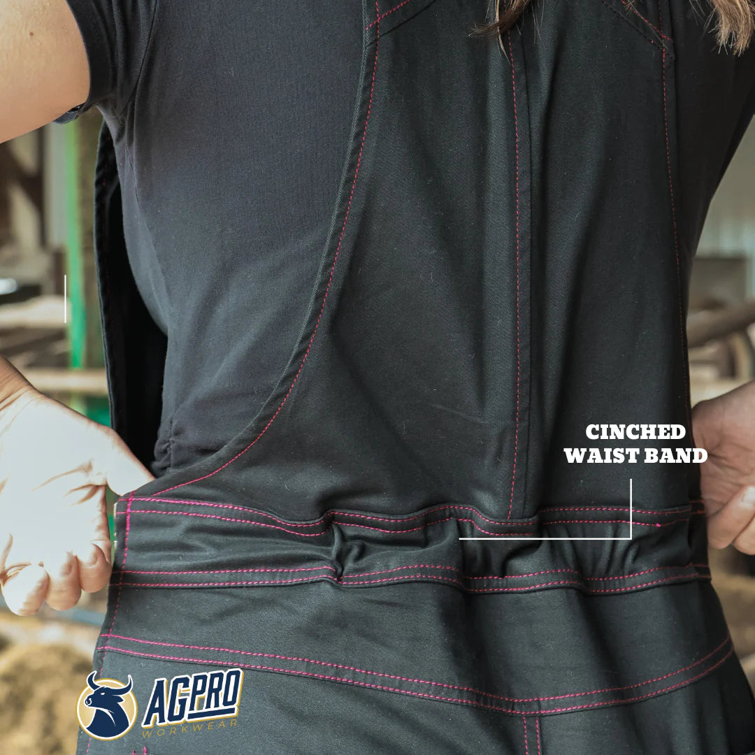 ChoreAll™ - AgPro Workwear® Women's Overalls - Onyx