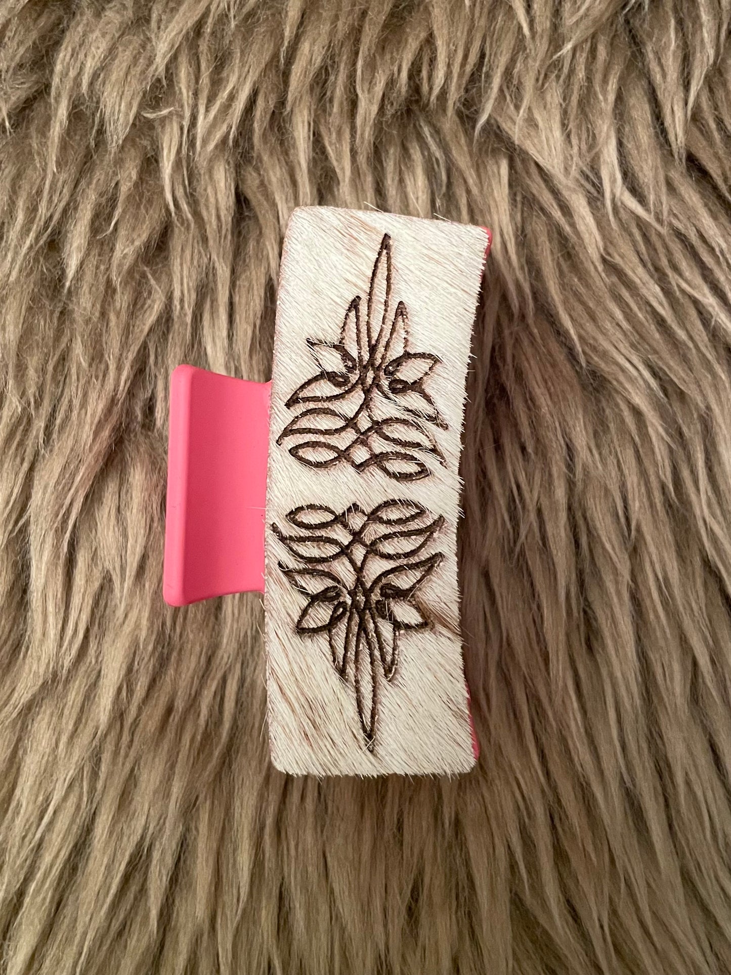 Boot Stitch Claw Clip