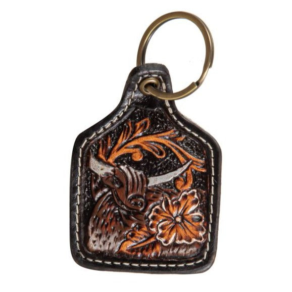 Blazing Blooms Keychain