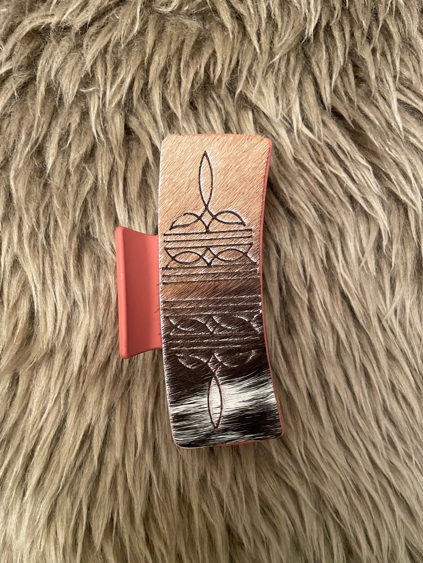 Boot Stitch Claw Clip