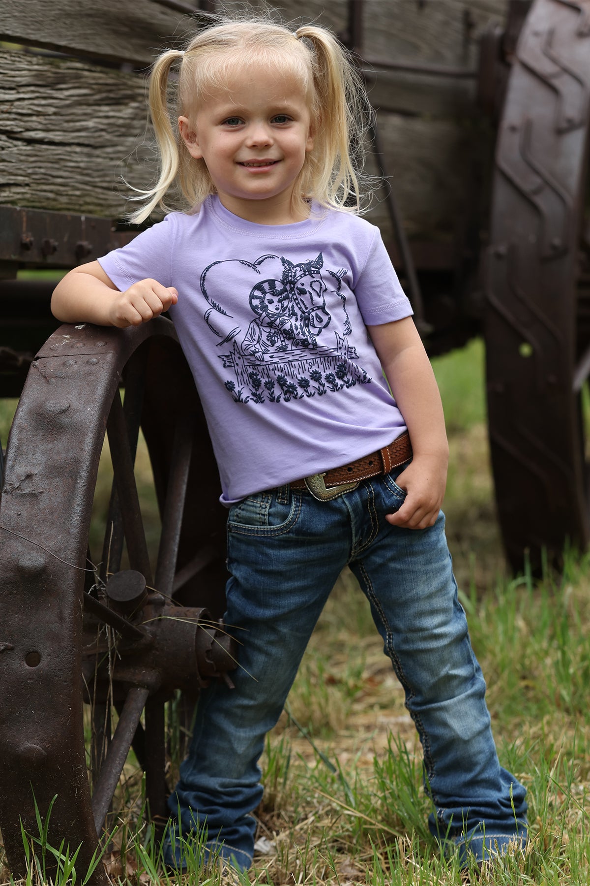 Cruel Denim Toddler T-Shirt - Lilac