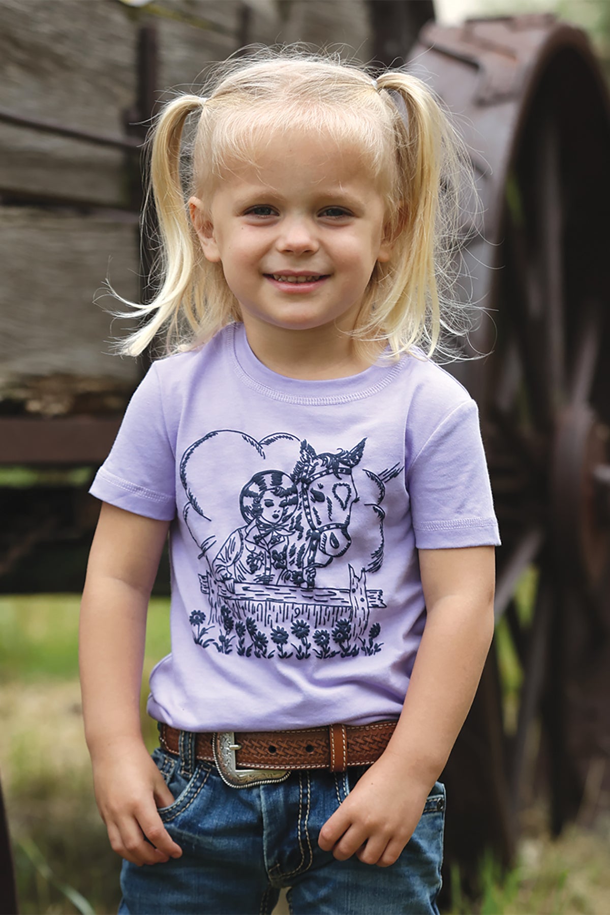 Cruel Denim Toddler T-Shirt - Lilac