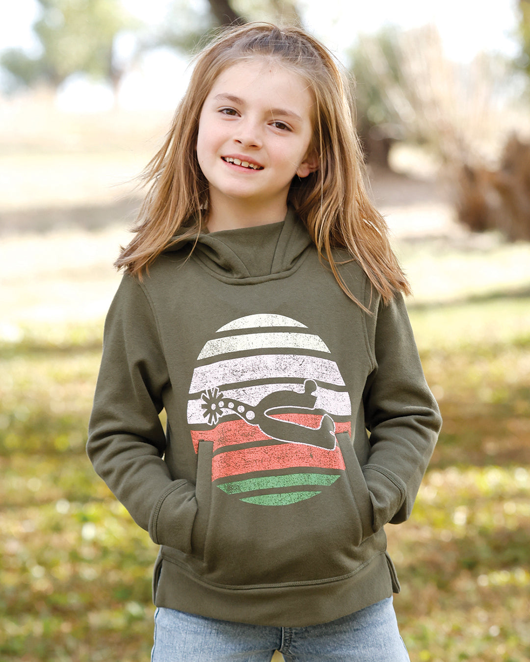 Cruel Denim Girls Olive Sweater