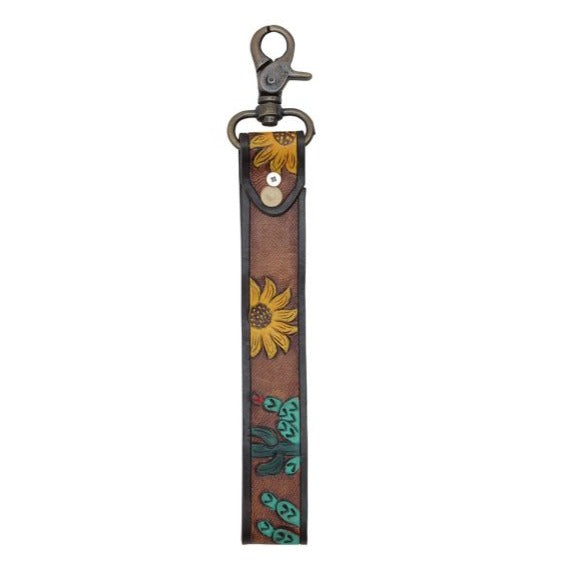 Cactus Key Wristlet