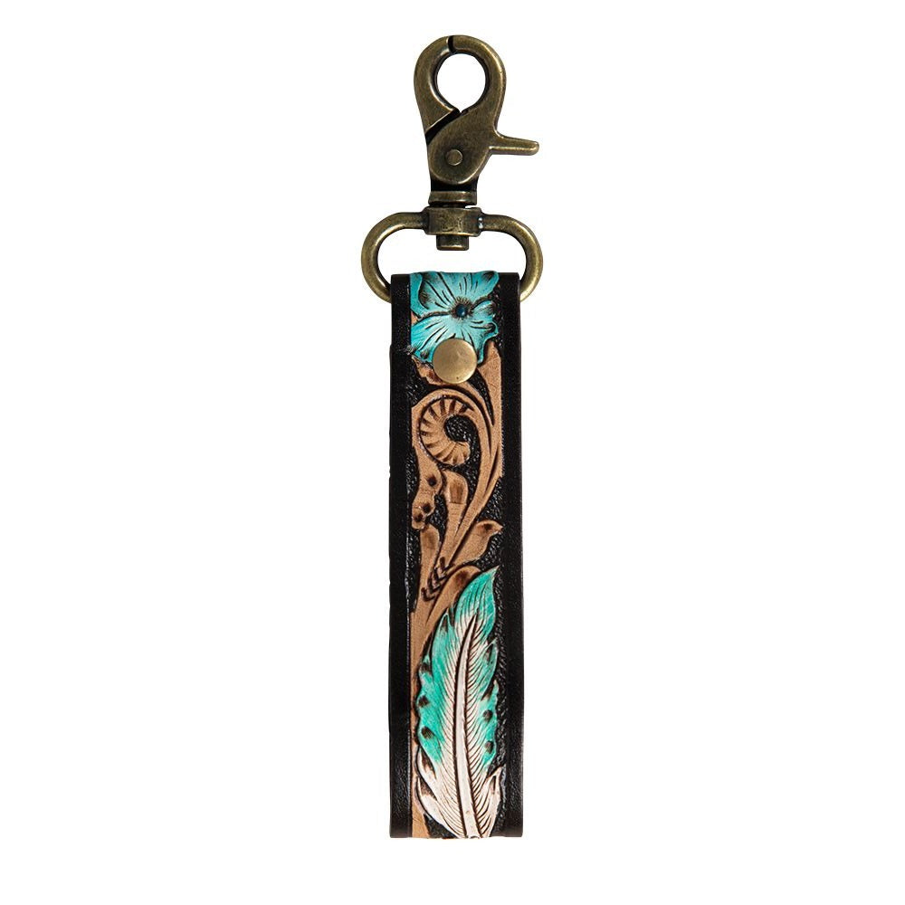 Canyon Feather Key Wristlet