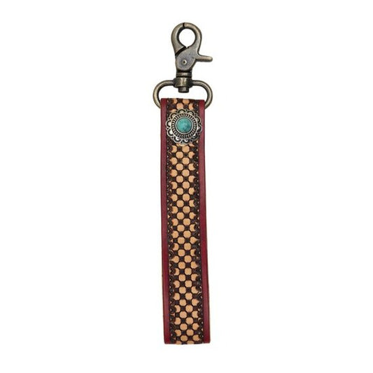 Croatia Key Wristlet