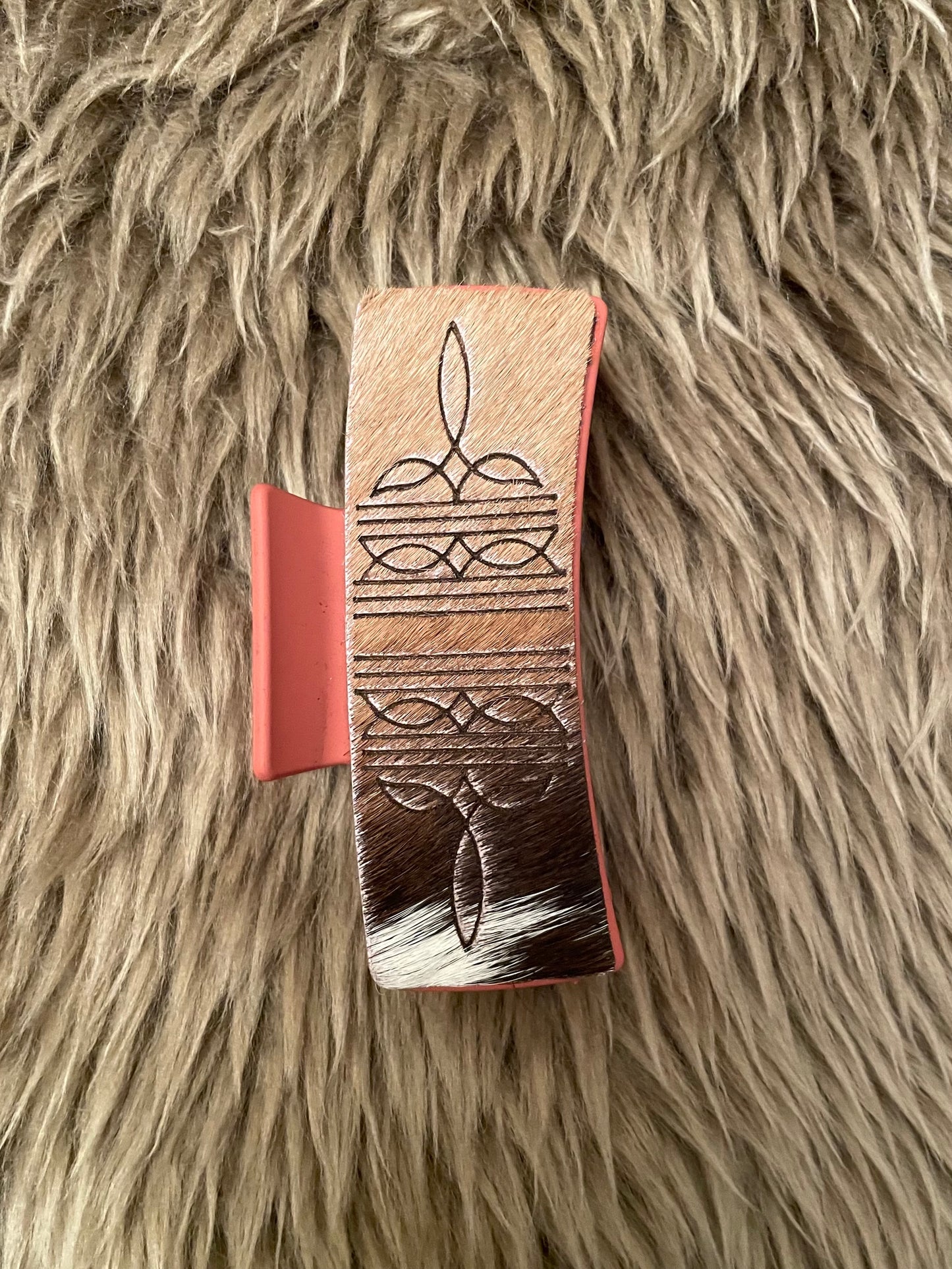 Boot Stitch Claw Clip