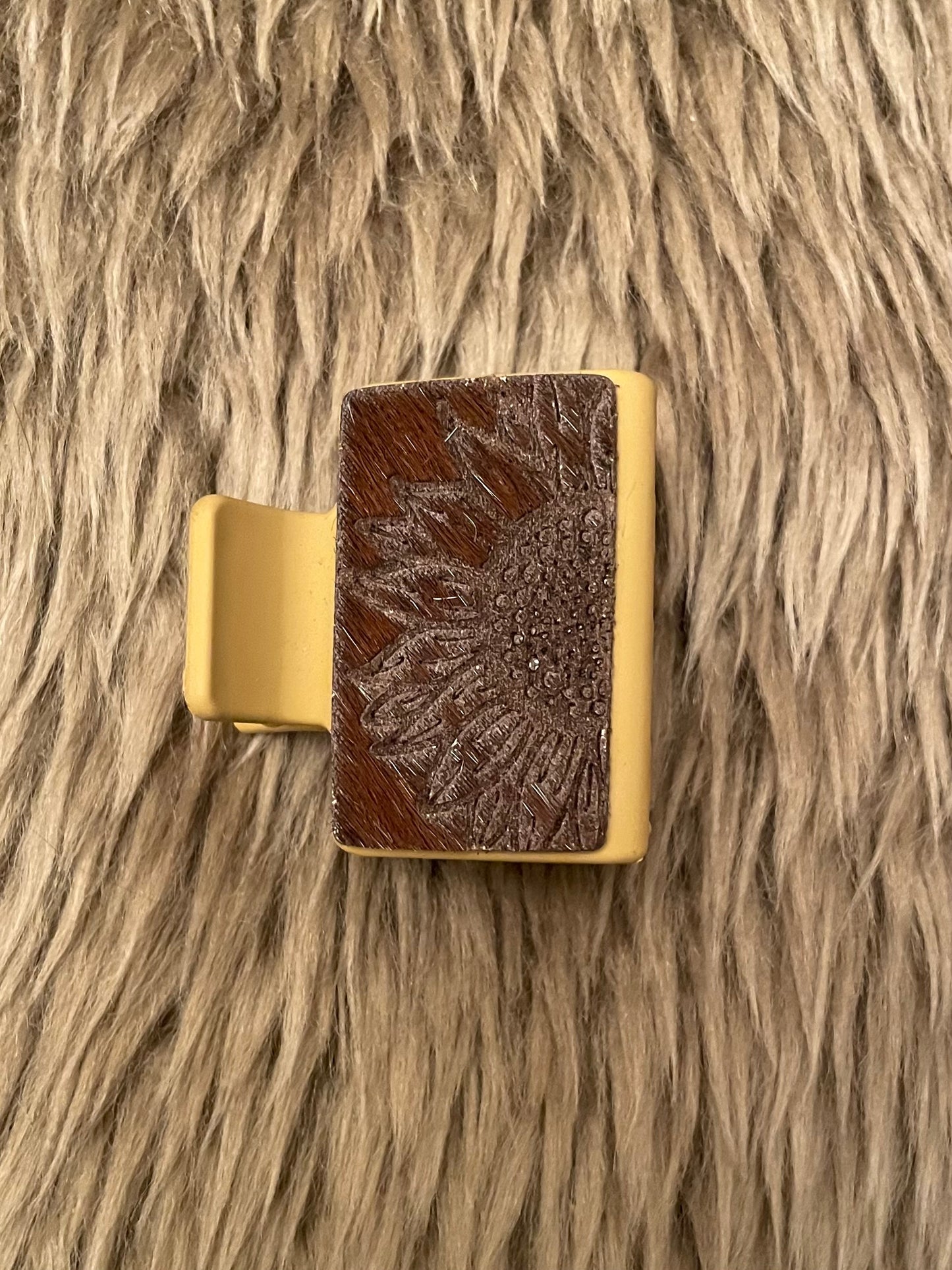 Sunflower Claw Clip