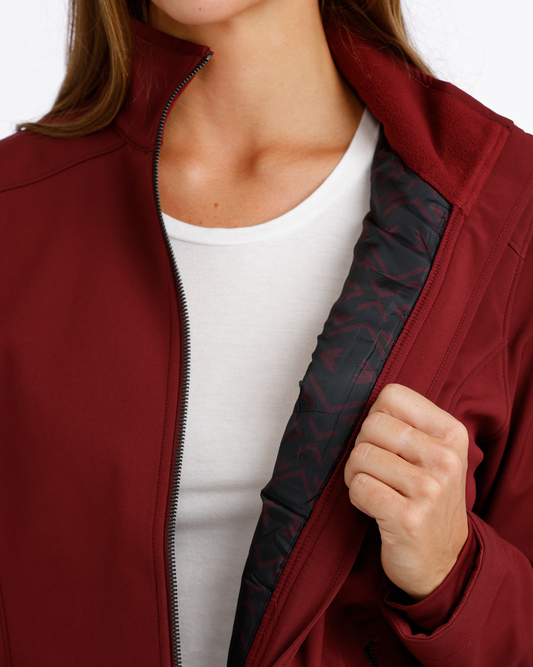 Cinch Burgundy Bonded Jacket