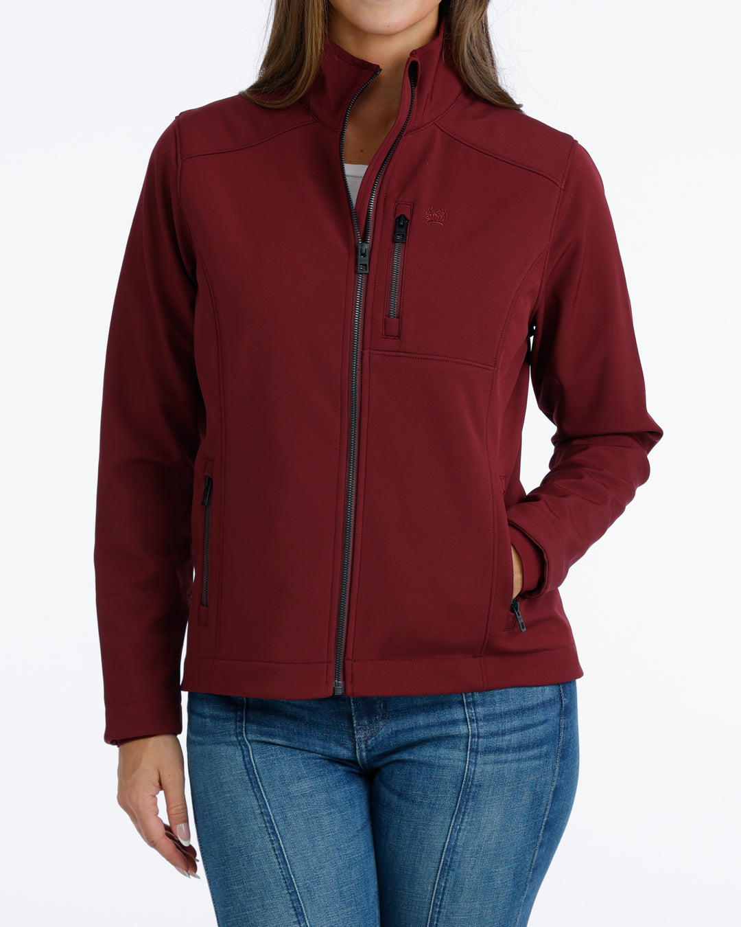 Cinch Burgundy Bonded Jacket