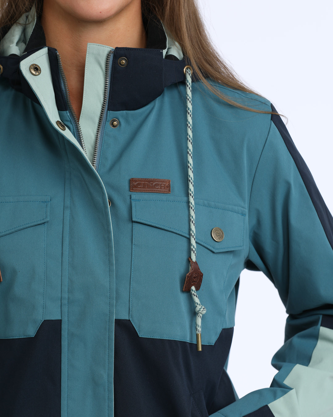 Cinch Ladies Chore Teal Jacket