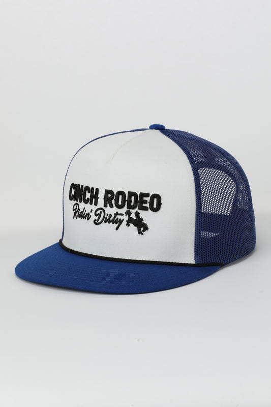 Cinch Royal Blue Riding Dirty Snapback
