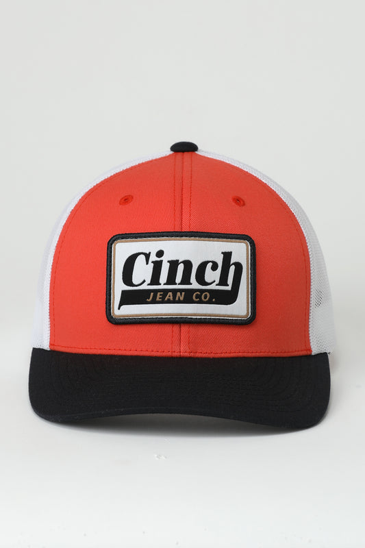 Cinch Red & Black Trucker Cap