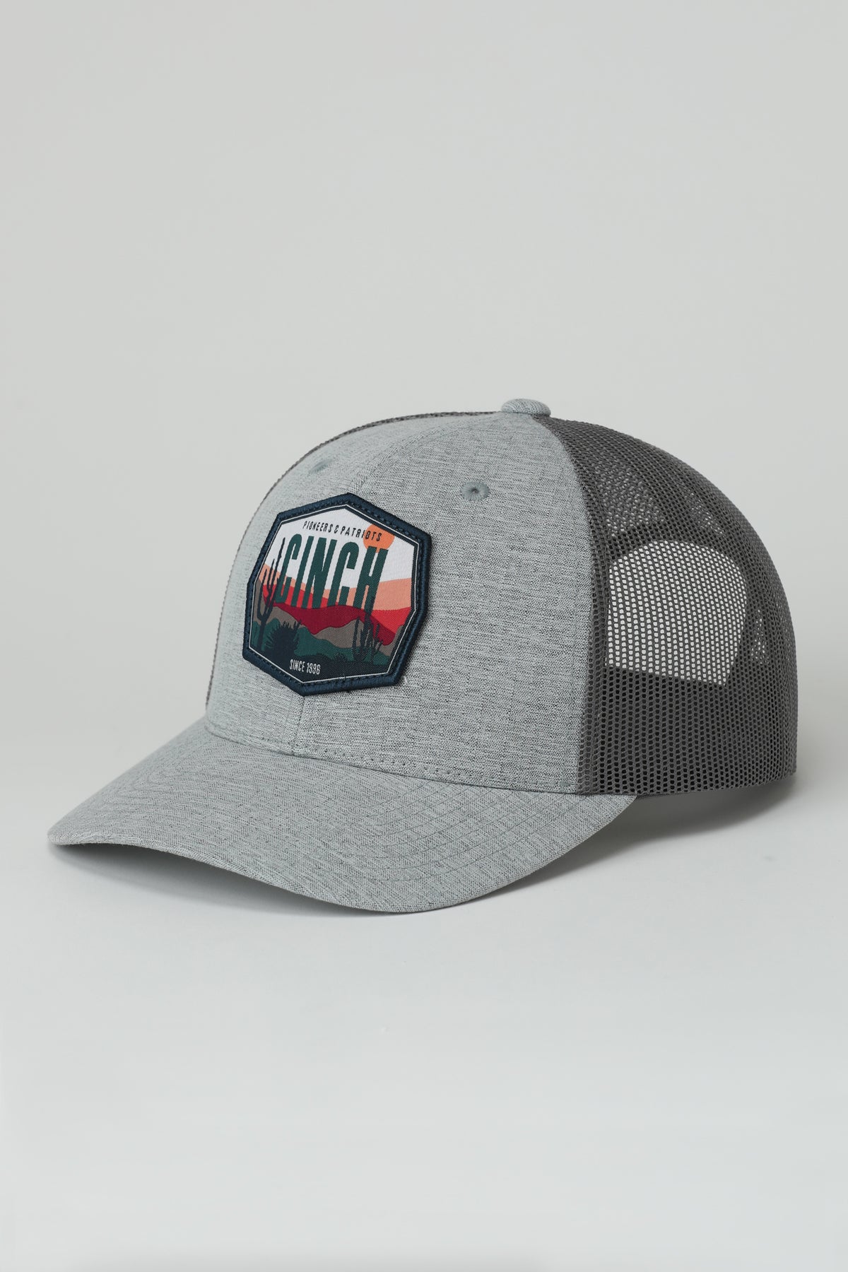 Cinch Grey Desert Snapback