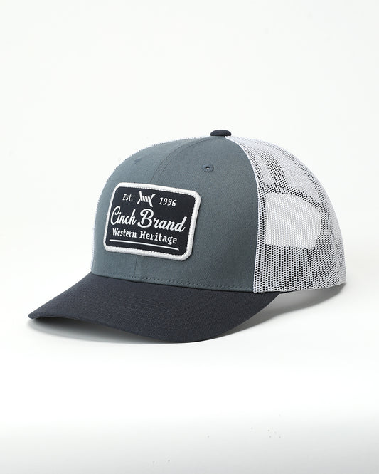 Cinch Grey Heritage Snapback