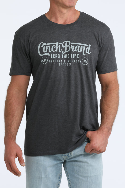Cinch Dark Grey Graphic T-Shirt