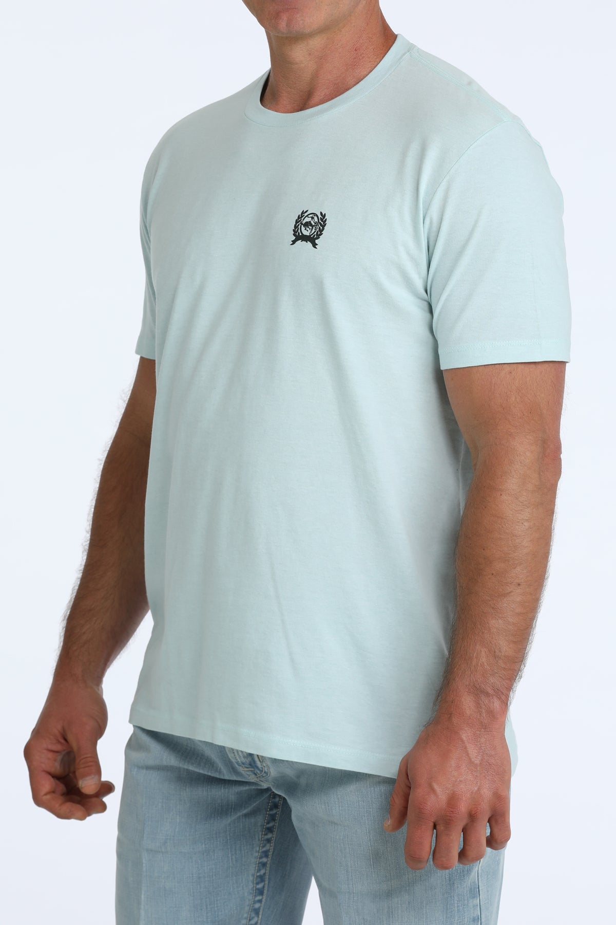 Cinch Light Blue Graphic T-Shirt