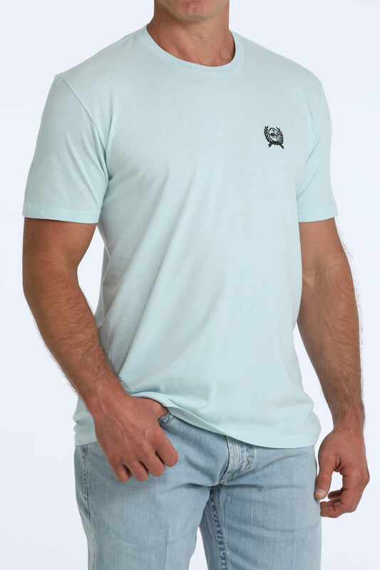 Cinch Light Blue Graphic T-Shirt