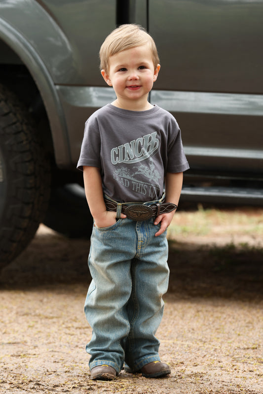Cinch Toddler Boy's Grey Graphic T-Shirt