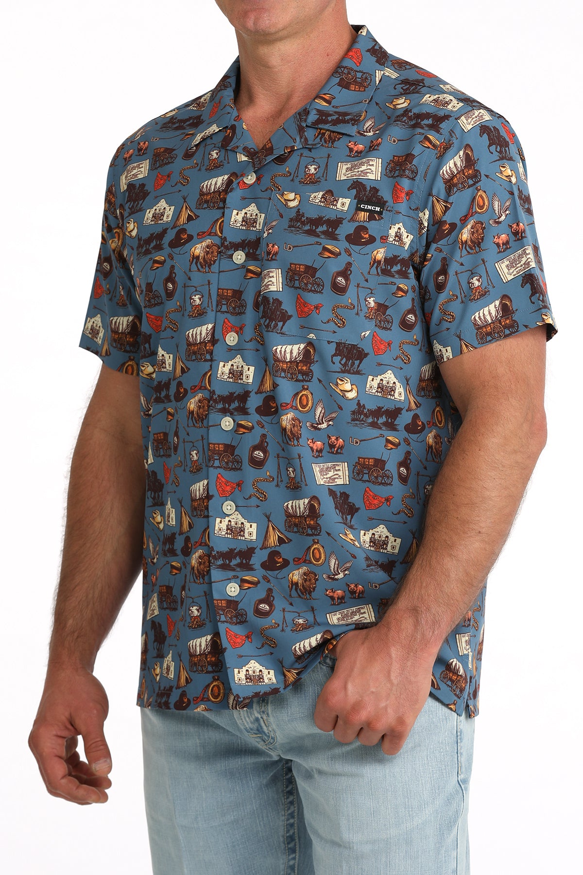 Cinch Camp Shirt - Old West