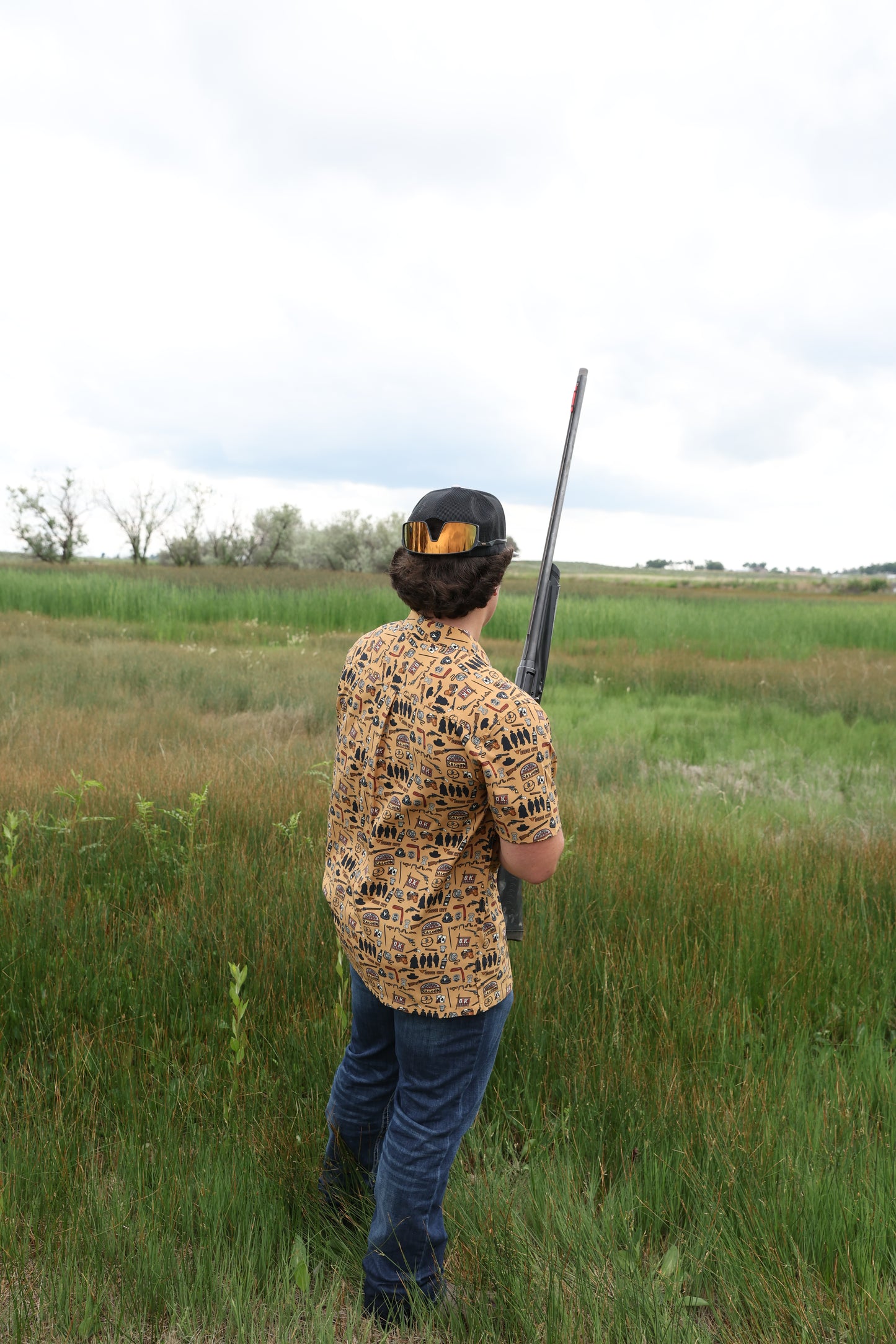 Cinch Camp Shirt - Western Outlaw