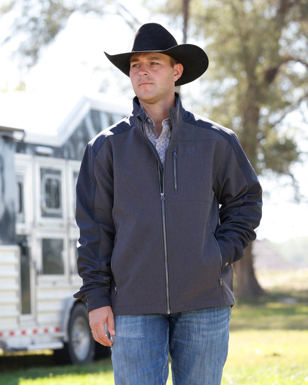 Cinch Brown Bonded Jacket
