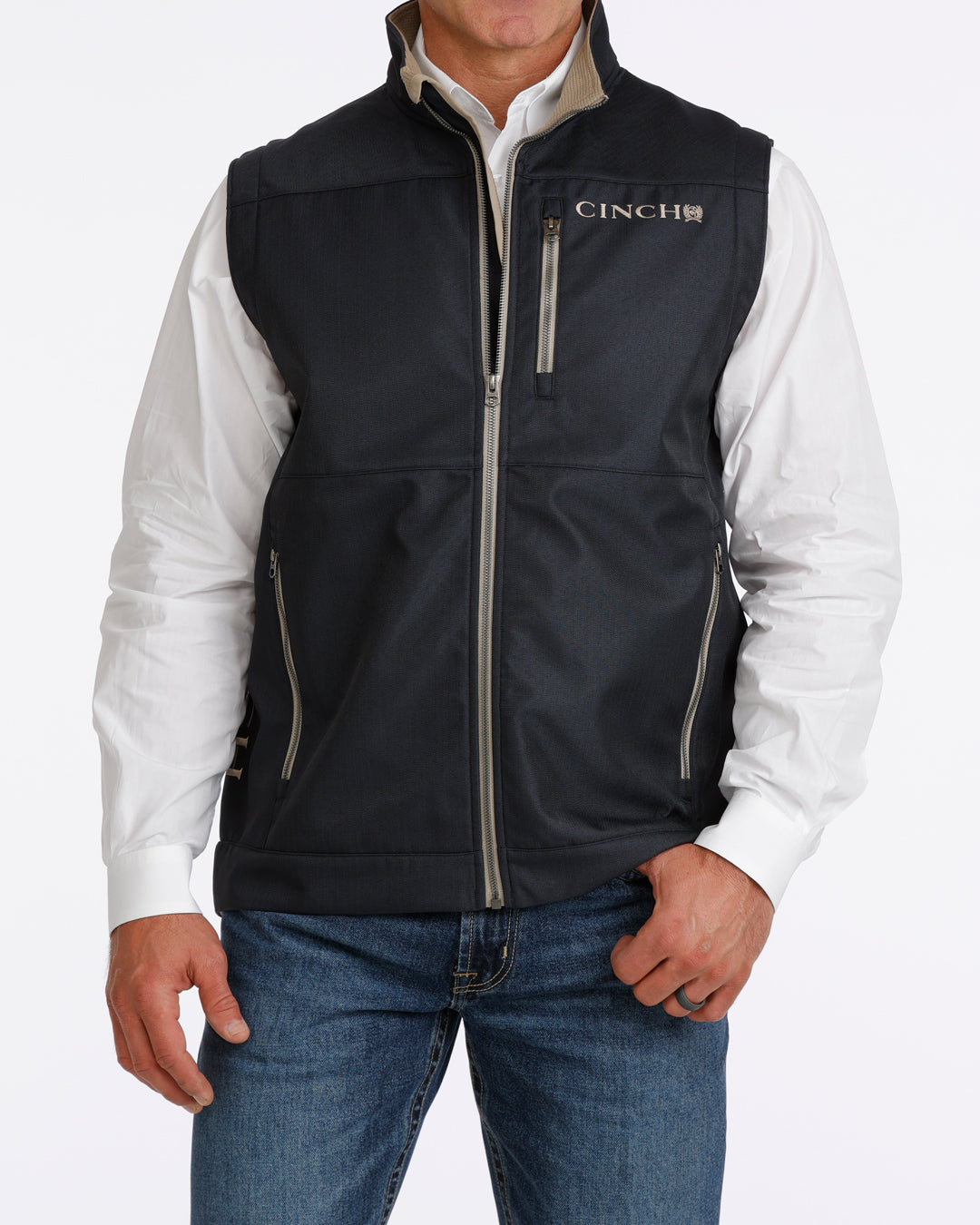 Cinch Navy Bonded Vest