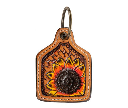 Morning Sunflower Keychain